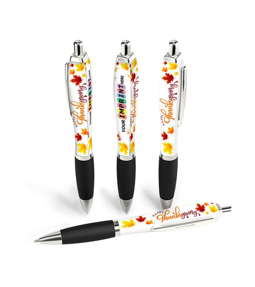 Happy Thanksgiving Pen - Full Color Imprint