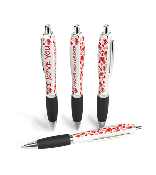 Happy Valentine's Day Pen - Full Color Imprint
