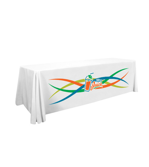 8' Standard Table Throw (Full-Color Front Only)