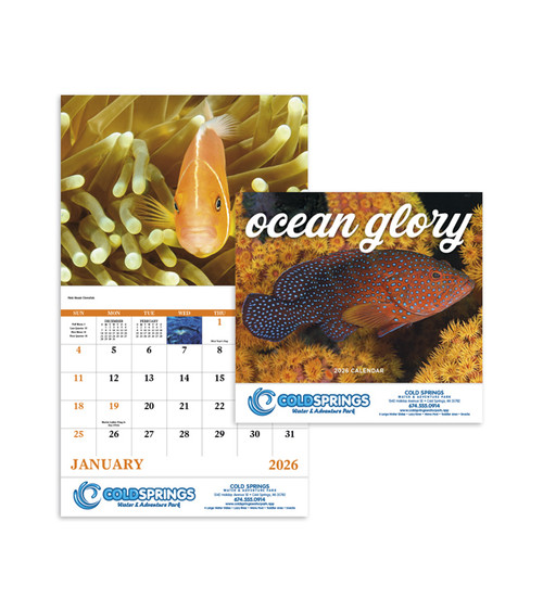 Ocean Glory Wall Calendar