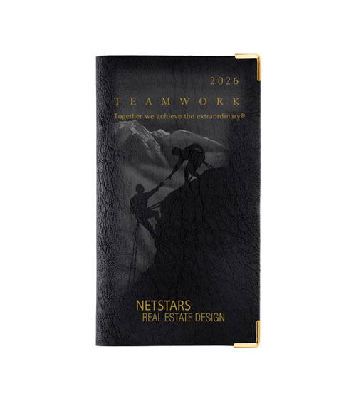 Teamwork Pocket Pal Calendar with Golden Edge