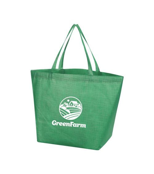 Crosshatch Non-Woven Tote Bag