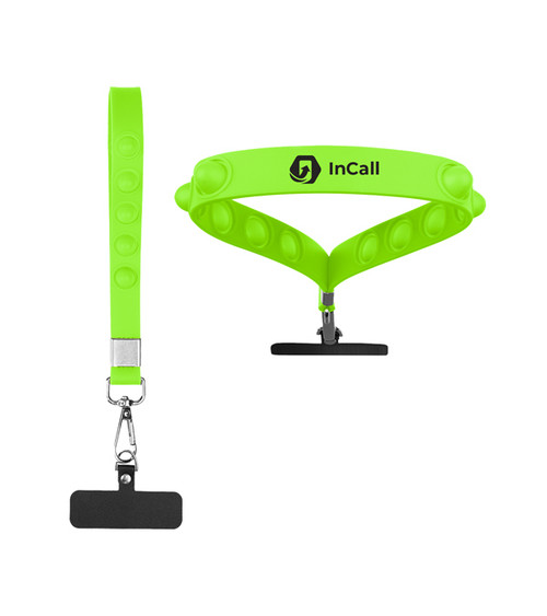Push Pop Phone Tether Wristlet