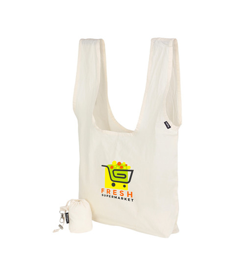 Bagito Original 100% Organic Cotton Tote - Full Color Imprint