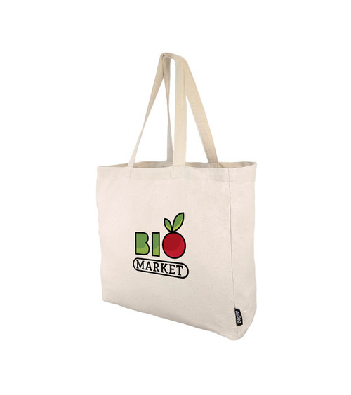 Bagito Premium 100% Organic Cotton Tote - Full Color Imprint