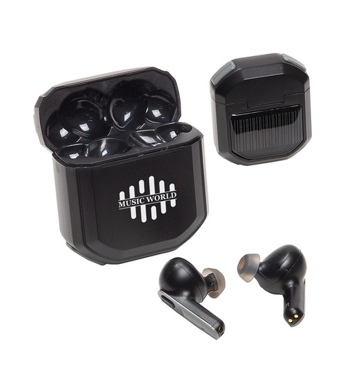 Allegro TWS Earbuds with Solar Powered Charging Case