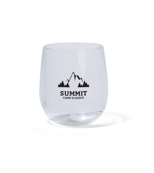 Silipint® Clear Stemless Wine Glass - 12 oz.