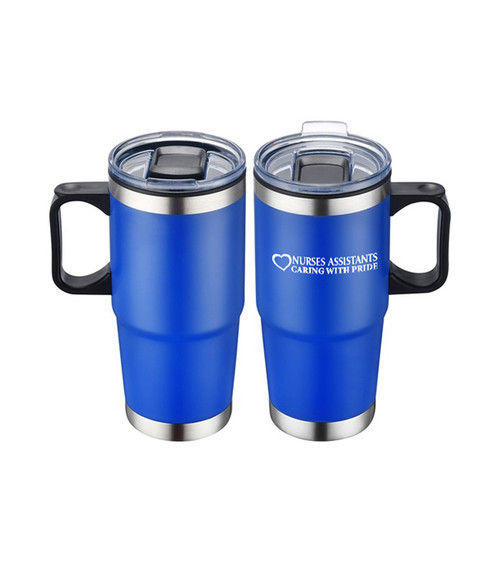 Nursing Assistants Double Wall Steel Auto Mug