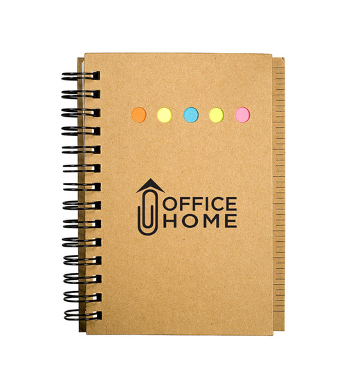 Eco Mini-Sticky Book With Ruler