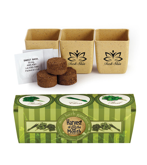 Growpot Eco-Planter Herb 3-Pack