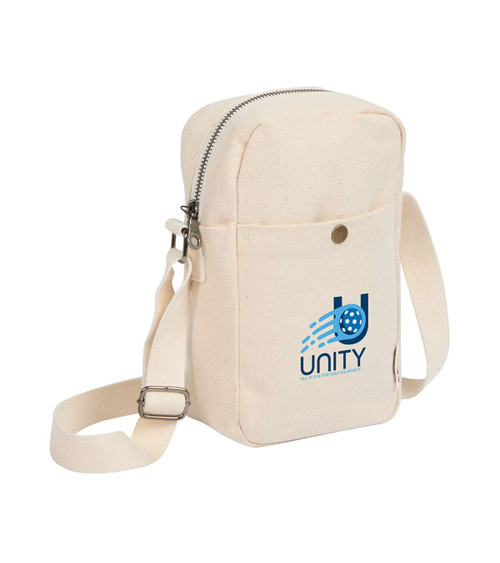 FEED Organic Cotton Crossbody - Full Color Imprint