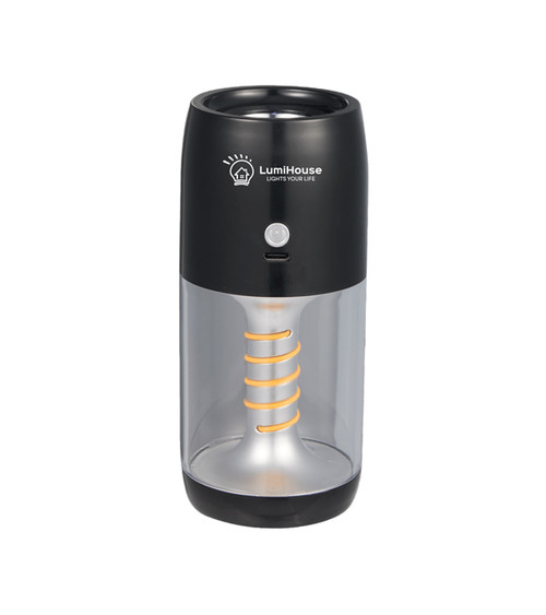 Recycled Spiral Filament 80 Lumens Lantern