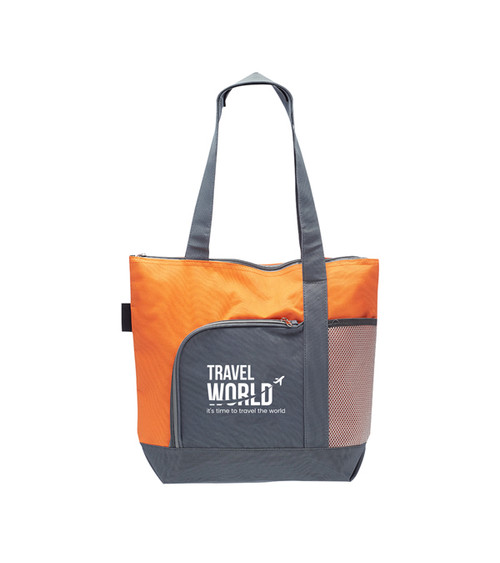 The Go Getter Two Tone Tote bags