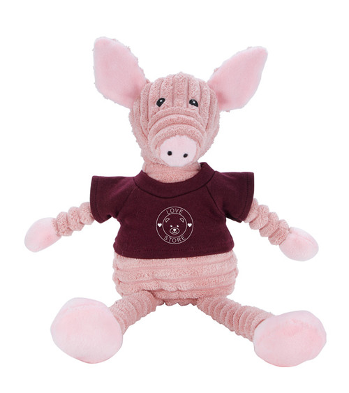 Teddy Bear Cordies with T-Shirt - Pig