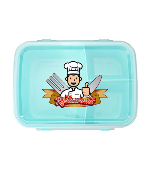 Full Color Lunch To Go Container