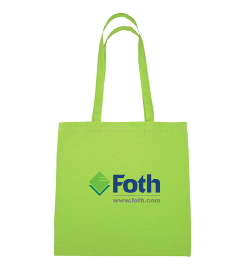 100% Cotton Coloring Tote Bag With Crayons