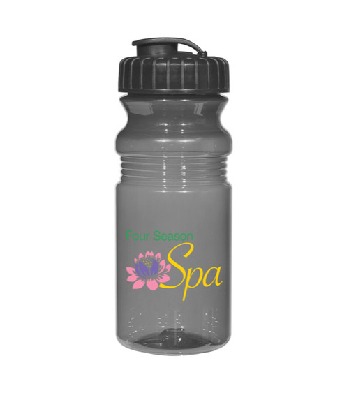 20 Oz. Poly-Clear&trade; Fitness Bottle With Super Sipper Lid
