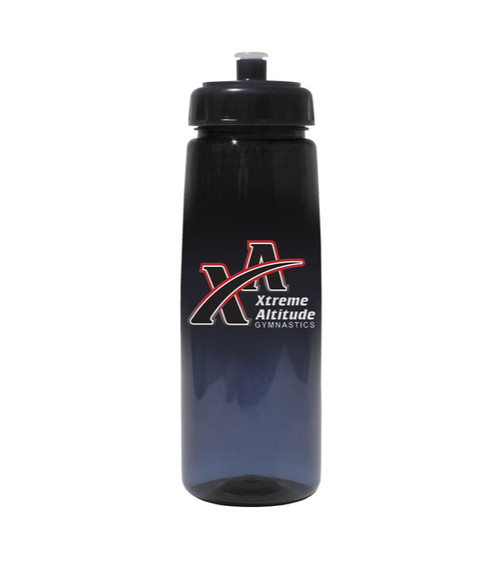 30 oz. Poly-Saver PET Bottle with Push 'n Pull Cap-Full Color Imprint