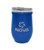 8 Oz. Glass And Stainless Steel Wine Tumbler