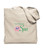 Natural Gusseted Economy Tote Bag - Full Color Imprint