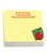 Sticky Note Pads - Apple 4" x 3" (100 sheets)