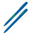 Pivo Blue Promotional Pen with Color Ring
