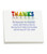 Sticky Note Pads - Thanks 4" x 3" (25 sheets)