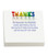 Sticky Note Pads - Thanks - 4 x 3 - (50 sheets)