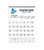 Contractor Calendar - One color imprint