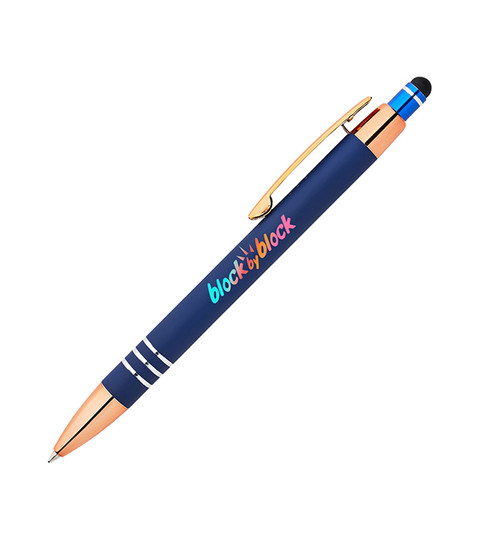 Celena Stylus Copper Pen with Full Colour Imprint