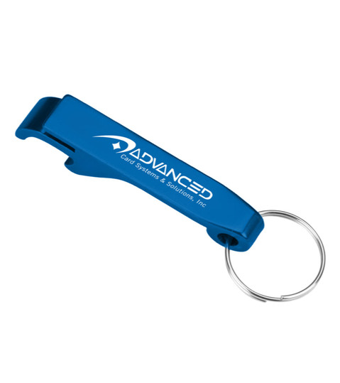 Aluminum Bottle Opener Key Ring