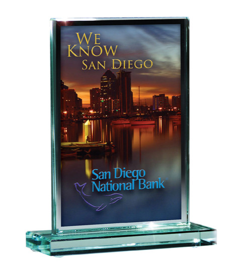 Medium Glass Award - Full Color