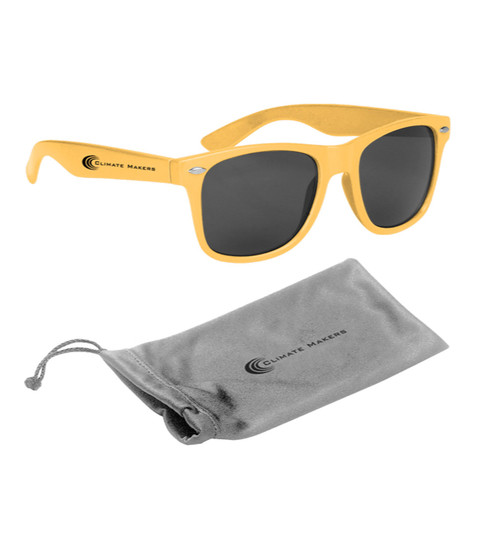 Malibu Sunglasses with Silver Microfibre Pouch