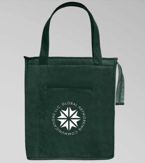 Non-Woven Insulated Shopper Tote Bag