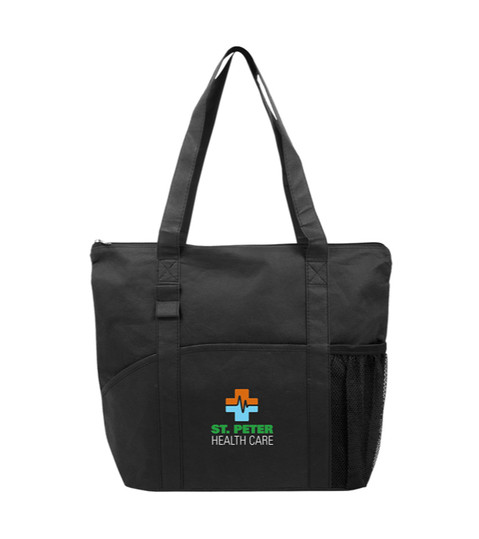 Poly Pro Pocket Tote - Full Color Imprint