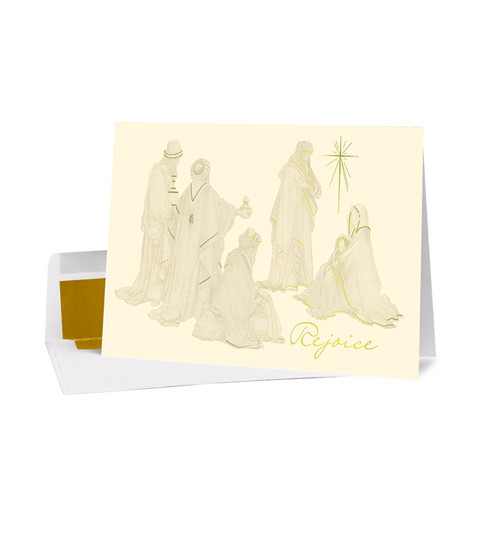 Rejoice Christmas Card