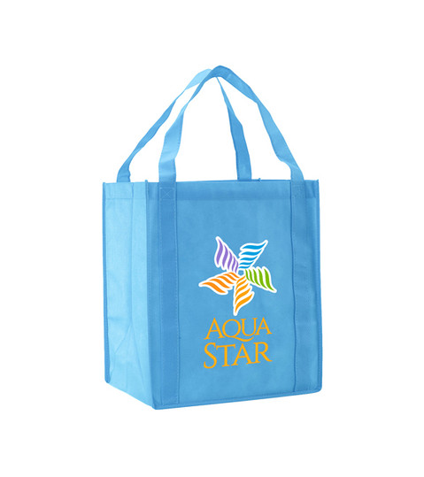 Saturn Jumbo Non-Woven Grocery Tote - Full Colour Imprint