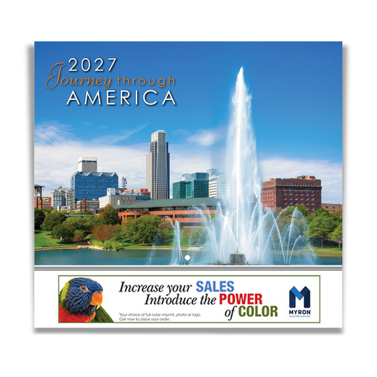 Journey Through America Custom Wall Calendar