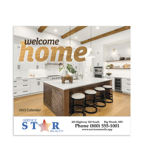 Welcome Home Wall Calendar