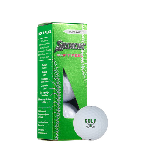 Srixon Soft Feel Golf Balls - 3 Pack