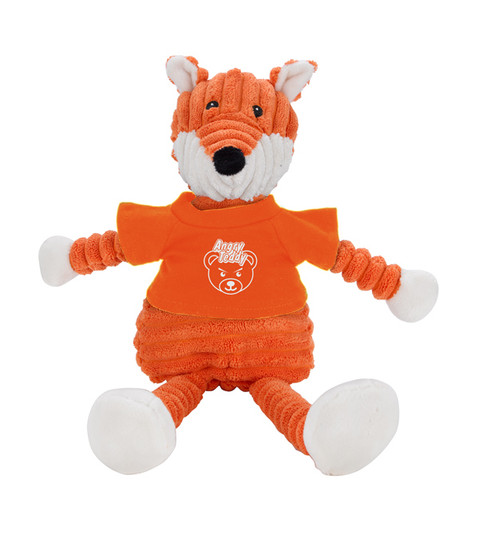 Teddy Bear Cordies with T-Shirt - Fox