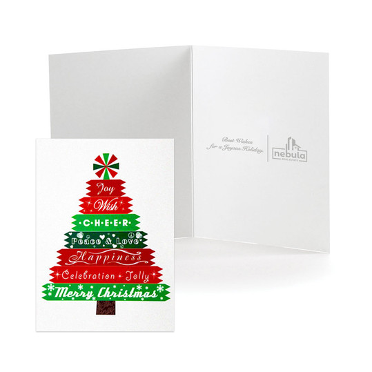 Premium Designer Tree Holiday Card