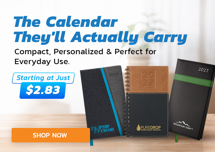 Pocket Calendars with logo