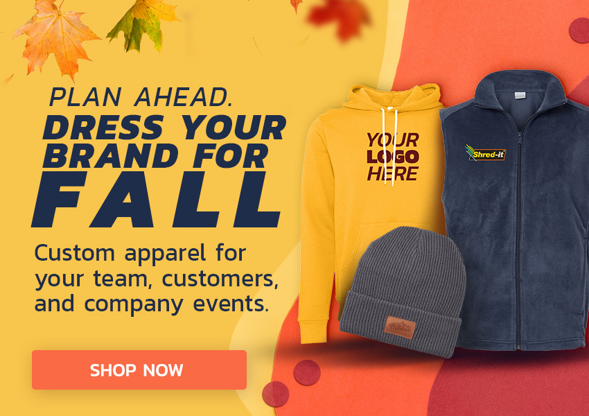 Apparel with logo