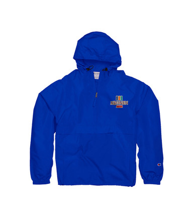 Champion Adult Packable Anorak 1/4 Zip Jacket - Embroidered