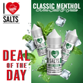 I Love Salt Classic Menthol Salt Nic E-Liquid 30ml