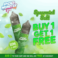 Pod Monster Spearmint Salt Nic E-Liquid 60ml