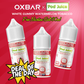 Pod x OXBAR Juice White Gummy Watermelon Salt Nic Tobacco Free Nicotine E-Liquid 30ml