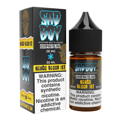 SadBoy Iced FruitLine Mango Blood Ice Salt Nic Synthetic Nicotine E-Liquid 30ml