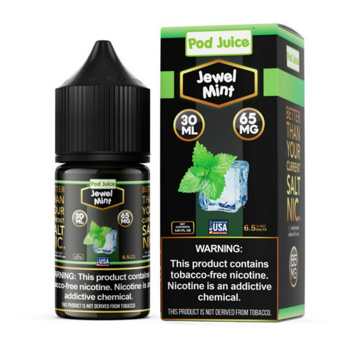 Pod Juice Bold Series Jewel Mint Salt Nic Tobacco Free Nicotine E-Liquid 30ml